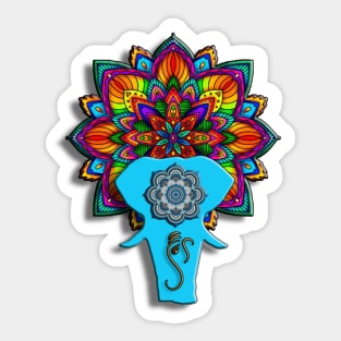 Elefante Mandala Sticker